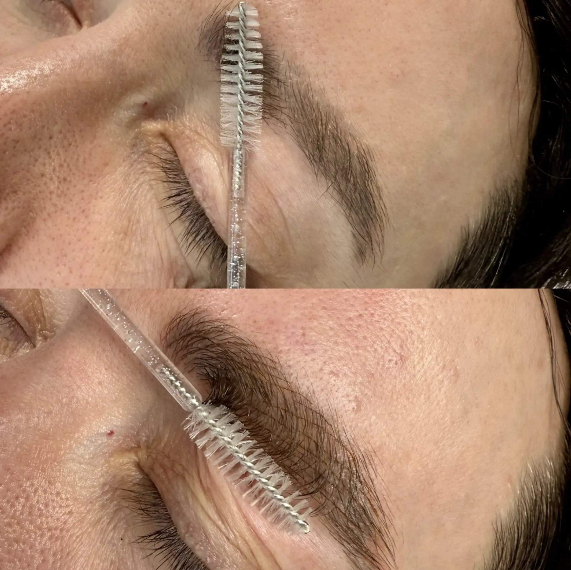 natural-looking eyebrow tattoo